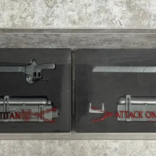 [BUNJANG] Attack on Titan ODM Gear Paper Knife Set / [일괄만]진격의 거인 입체기동장치 페이퍼나이프 2세트