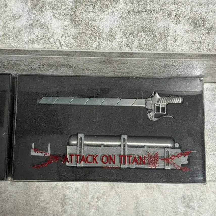 [BUNJANG] Attack on Titan ODM Gear Paper Knife Set / [일괄만]진격의 거인 입체기동장치 페이퍼나이프 2세트