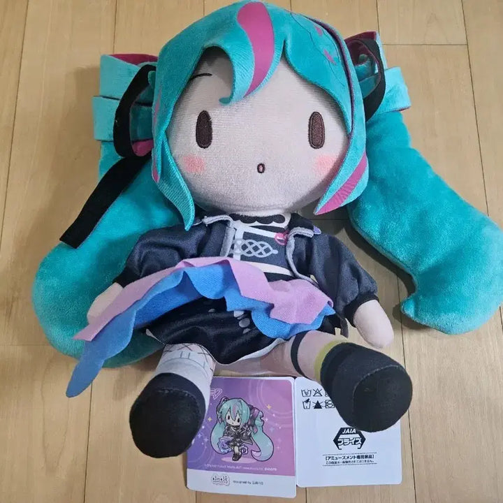 [BUNJANG] Sega Vocaloid Fuwaryu Miku Punk Figure / 새상품| 세가 보컬로이드 후와푸치 m 인형 하츠네 미쿠 펑크