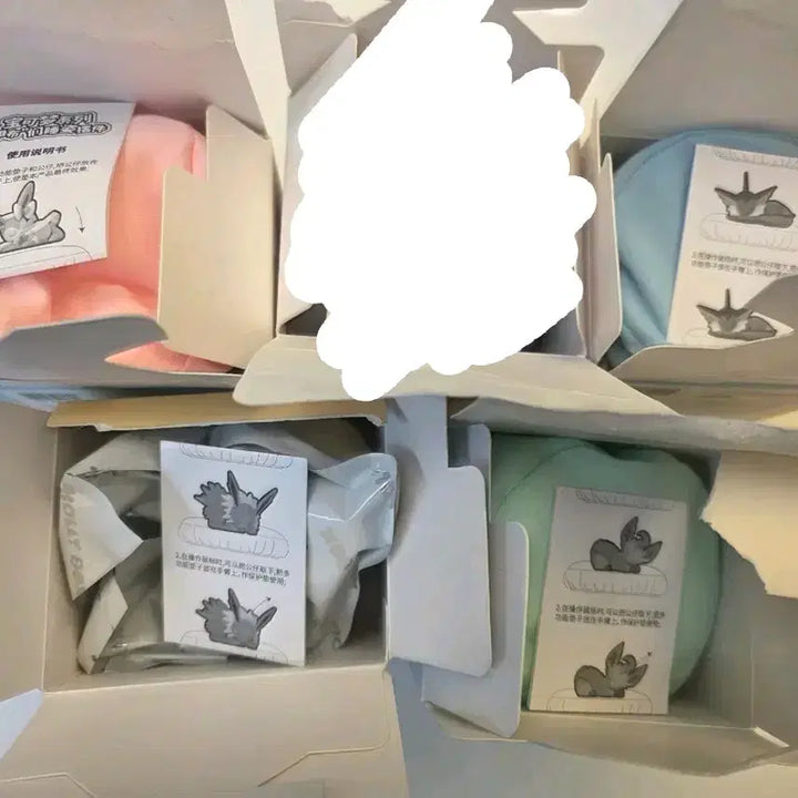 [BUNJANG] Eevee Sleeping Figure 5 Types Bundle Set (Sealed) / 잠자는 이브이 피규어 미개봉 4종 일괄 세트