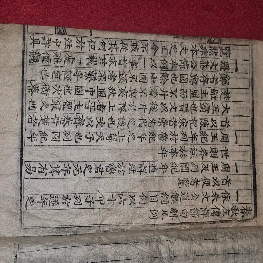[BUNJANG] Joseon Dynasty Woodblock Print Ancient Book: Chunchu Jwajeon Pyeongjeolgu, Vol. 1-2 / [조선시대 목판본 고서]춘추좌전평절구.권1.2