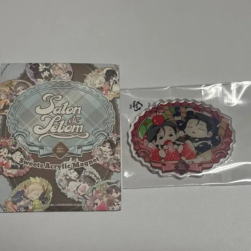 [BUNJANG] Le Bon Salon de Le Bon Ju Pyong Peace Sweets Acrylic Magnet / 레봄 살롱 드 르봉 주의평화 스위츠 아크릴 마그넷