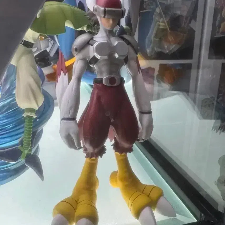 [BUNJANG] Digimon Angewomon &amp; Sylphidmon Resin Figure Bundle Set / 메이플 엑스브이몬 dxs 실피드몬 일괄 레진 피규어판매합니다 디지몬