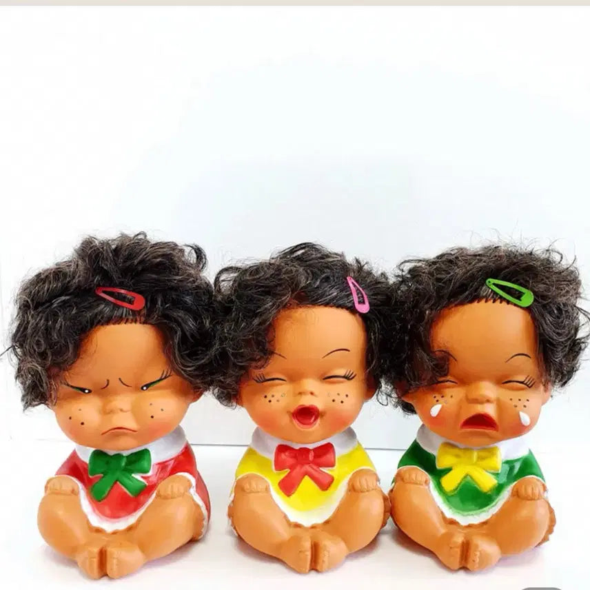 [BUNJANG] Korean Handmade "Motnani" Doll (Large Size) / 못난이 3총사 (큰사이즈) 메이드 인 코리아