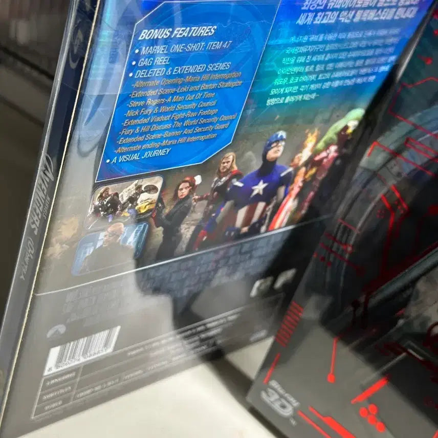 [BUNJANG] Marvel Avengers Blu-ray Bundle Set / 마블 어벤져스 블루레이 / 캡틴 아메리카 시빌 워 블루레이 일괄