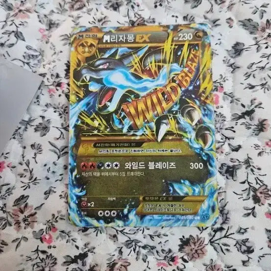 [BUNJANG] Charizard EX Wild Blaze UR Card / 리자몽 EX 와일드 블레이즈 카드 UR