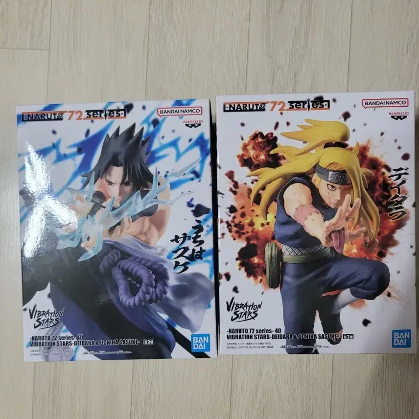 [BUNJANG] Vibration Stars Uchiha Sasuke &amp; Deidara Figure Set / 나루토 피규어 팝니다