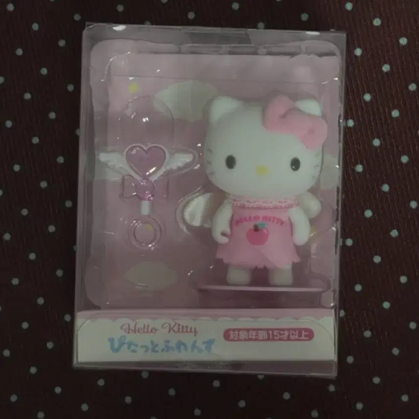 [BUNJANG] Sanrio Hello Kitty Fluffy Angel Pitatto Figure / 산리오 헬로키티 플로키 엔젤 피탓토 피규어
