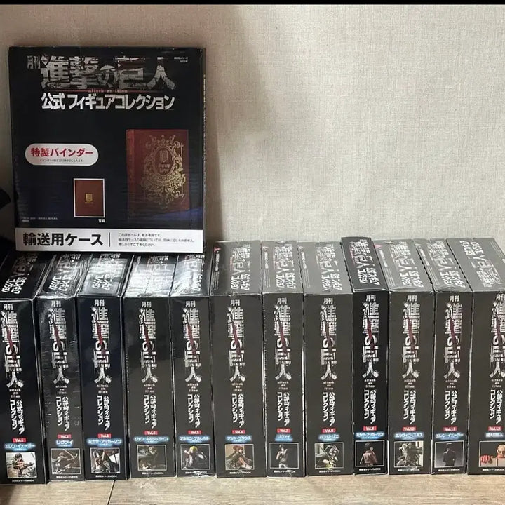[BUNJANG] Attack on Titan Magazine Figure Full Set / 진격의거인 월간잡지 피규어 풀셋트