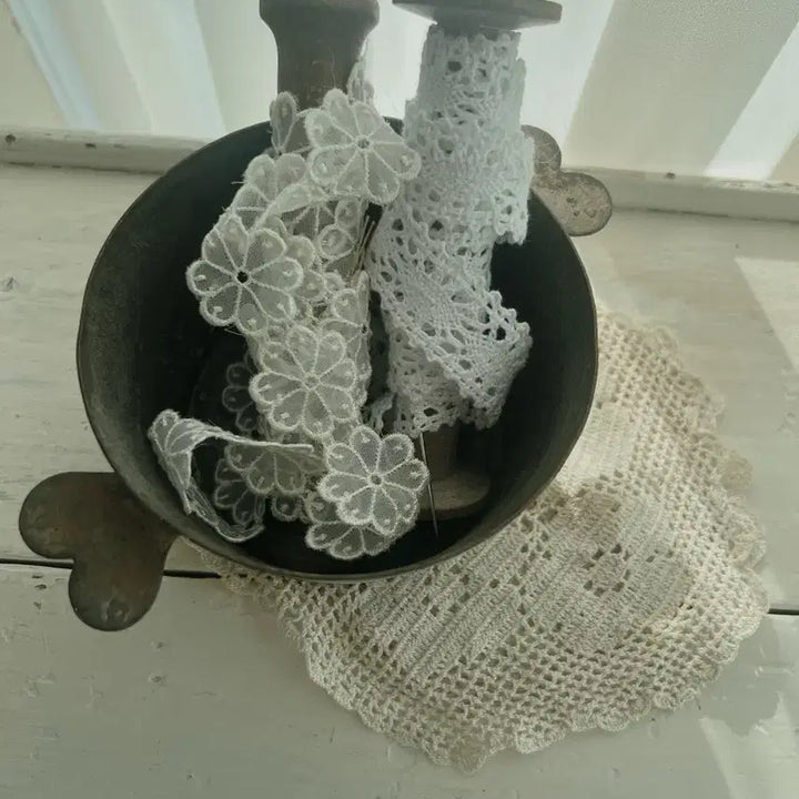 [BUNJANG] Vintage Heart Handle Mini Pot / 빈티지 하트손잡이 양손 미니팟