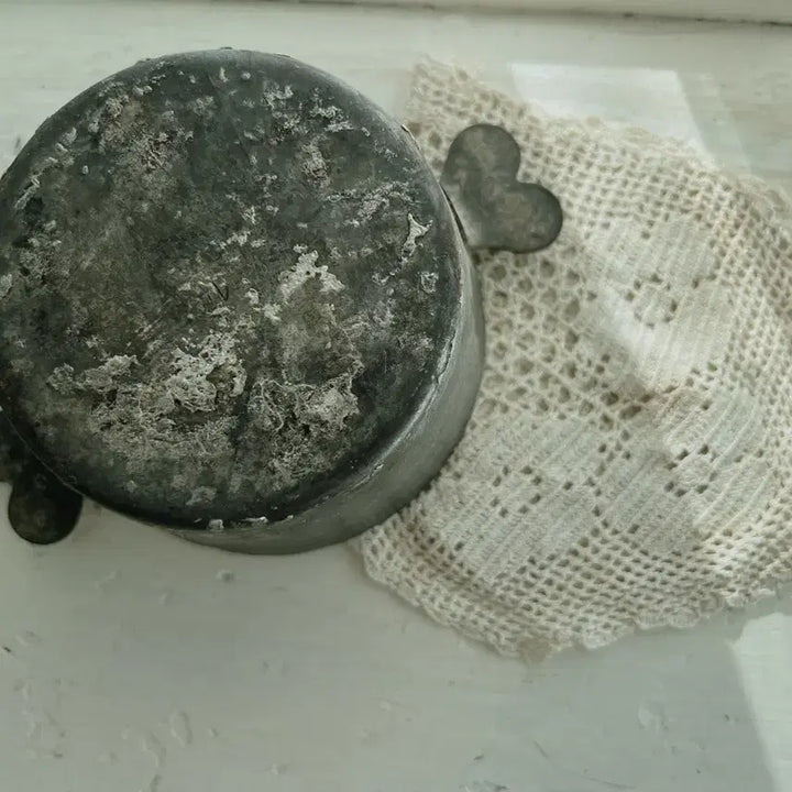 [BUNJANG] Vintage Heart Handle Mini Pot / 빈티지 하트손잡이 양손 미니팟