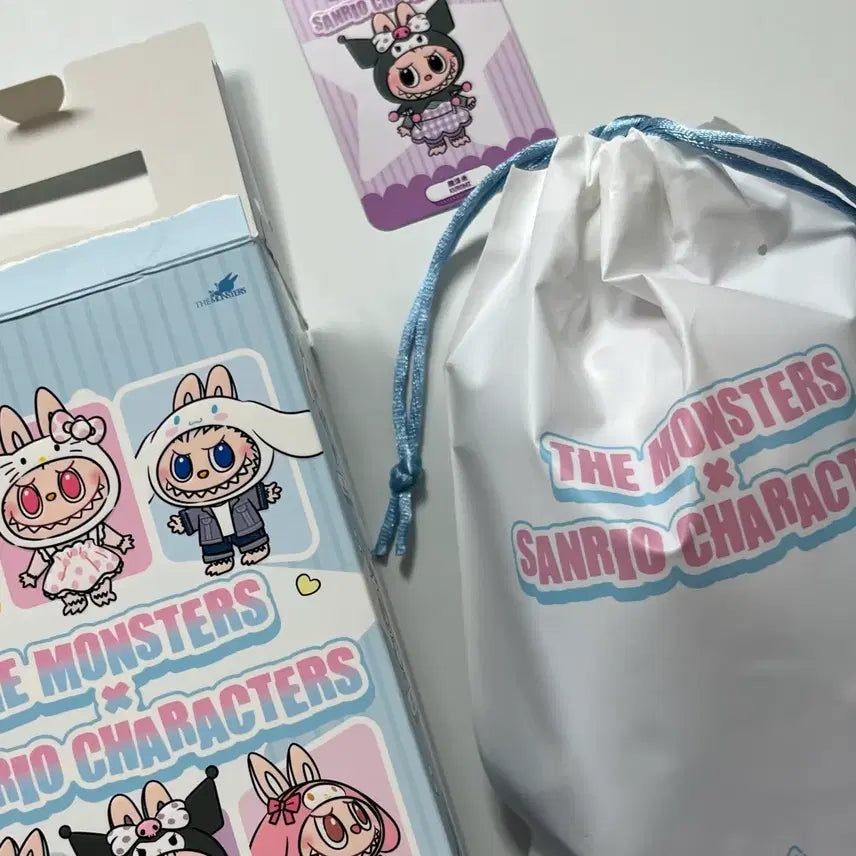 [BUNJANG] Pop Mart Sanrio Labubu Kuromi Keyring / [당일발송] 팝마트 산리오 라부부 쿠로미 키링 새상품