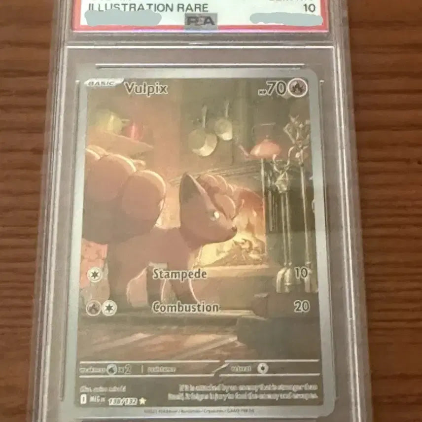 [BUNJANG] Pokemon TCG North American Edition Vulpix Illustration Rare PSA 10 / PSA 10 포켓몬스터 북미판 식스테일 일러스트레이션 레어