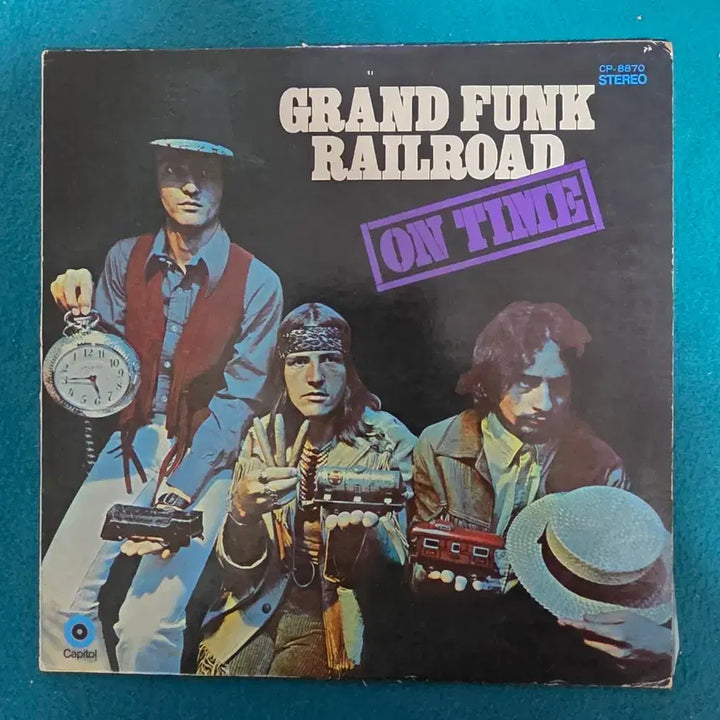 [BUNJANG] Grand Funk Railroad ON TIME LP (Japan Pressing) / 그랜드 펑크 레일로드 - ON TIME LP(일본반)