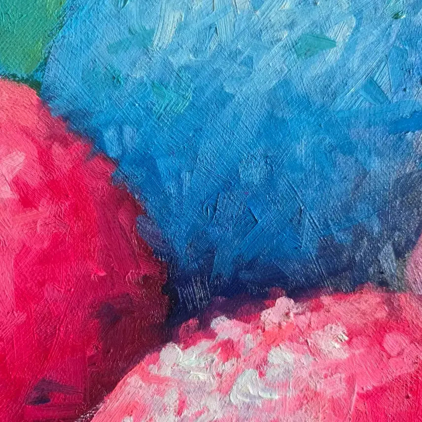 [BUNJANG] Oil Painting Hydrangeas / 유화 수국 그림