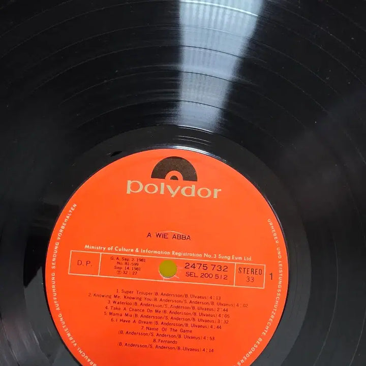 [BUNJANG] ABBA LP / 아바 LP