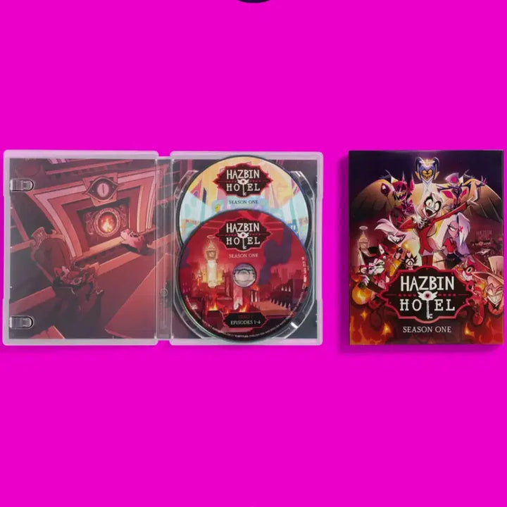 [BUNJANG] The Hazbin Hotel Season 1 Blu-ray (Includes PR-20 Card) / PR-20 카드 포함 미개봉)블루레이 양도 해즈빈 호텔 시즌1 재밌게 영어공부하기 좋은