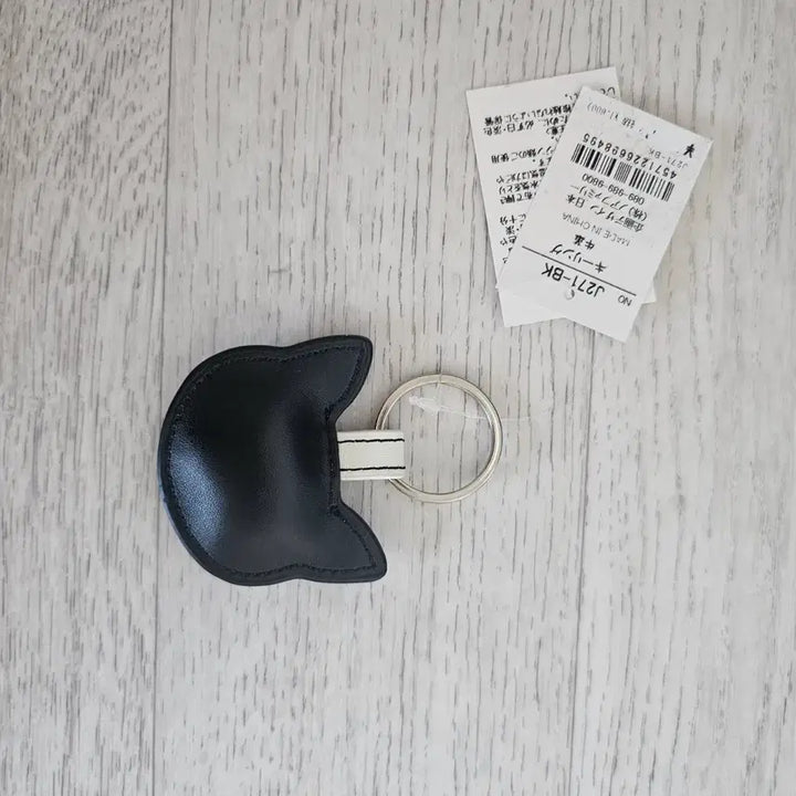 [BUNJANG] Cat Face Leather Mini Keychain Charm - Japanese Authentic New Product / 고양이 가죽 보석 미니 키링 참 일본 정품 새제품