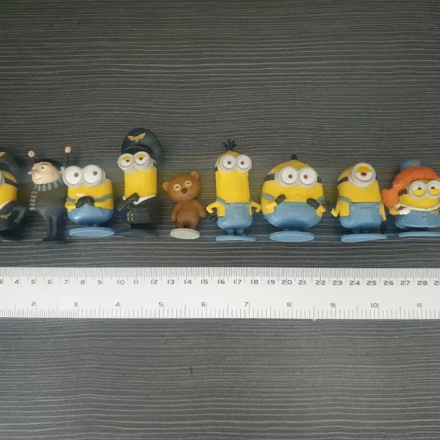 [BUNJANG] Minions Figure 9-Piece Set / 미니언즈 피규어 9종 세트