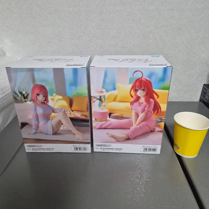[BUNJANG] Bandai Namco The Quintessential Quintuplets Relax Time Figures (Set of 2) / 반다이남코  오등분의 신부 피규어 2종