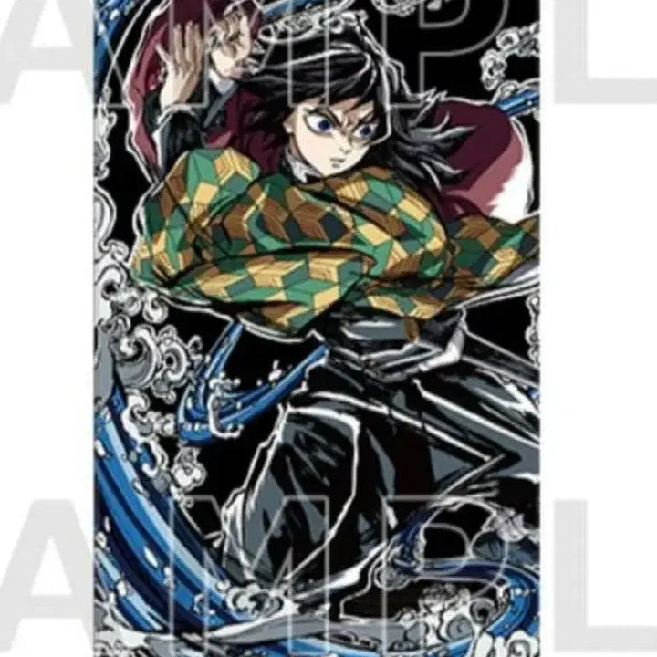 [BUNJANG] Demon Slayer Tomioka Giyu Large Towel (125x60cm) / 귀멸의 칼날 전집중전 토미오카 기유 대형타월(125X60cm)