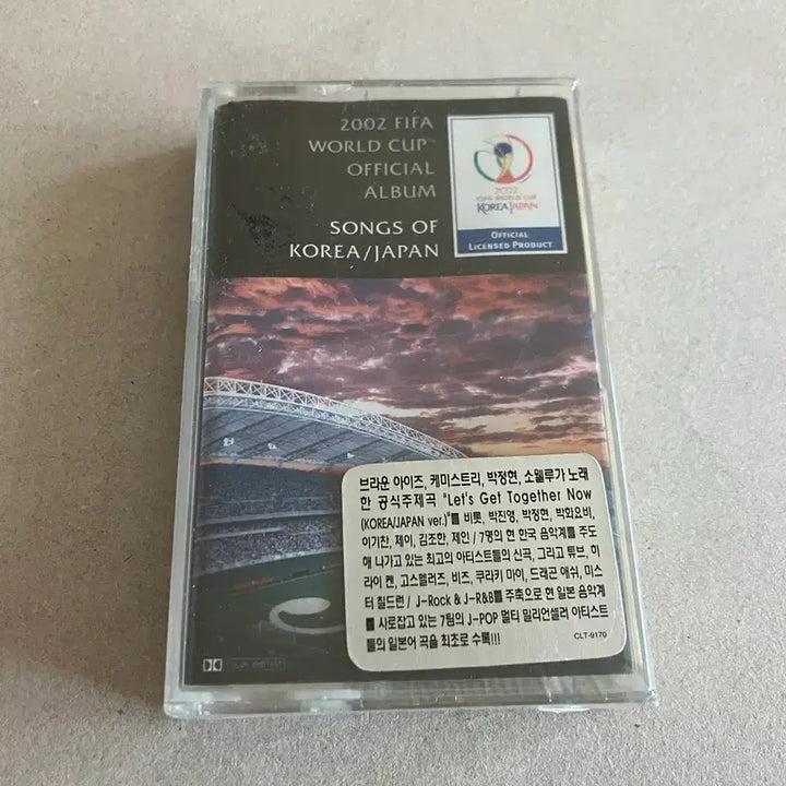 [BUNJANG] 2002 FIFA World Cup Korea/Japan Official Album Unsealed Cassette Tape / 2002년 피파 FIFA 월드컵 한일 공동 공식 앨범 미개봉 카세트테이프