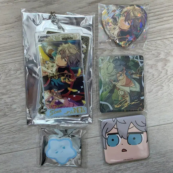 [BUNJANG] Ensemble Stars Izumi Badge Acrylic Set / 앙상블스타즈  앙스타 이즈미 뱃지 아크릴 세트