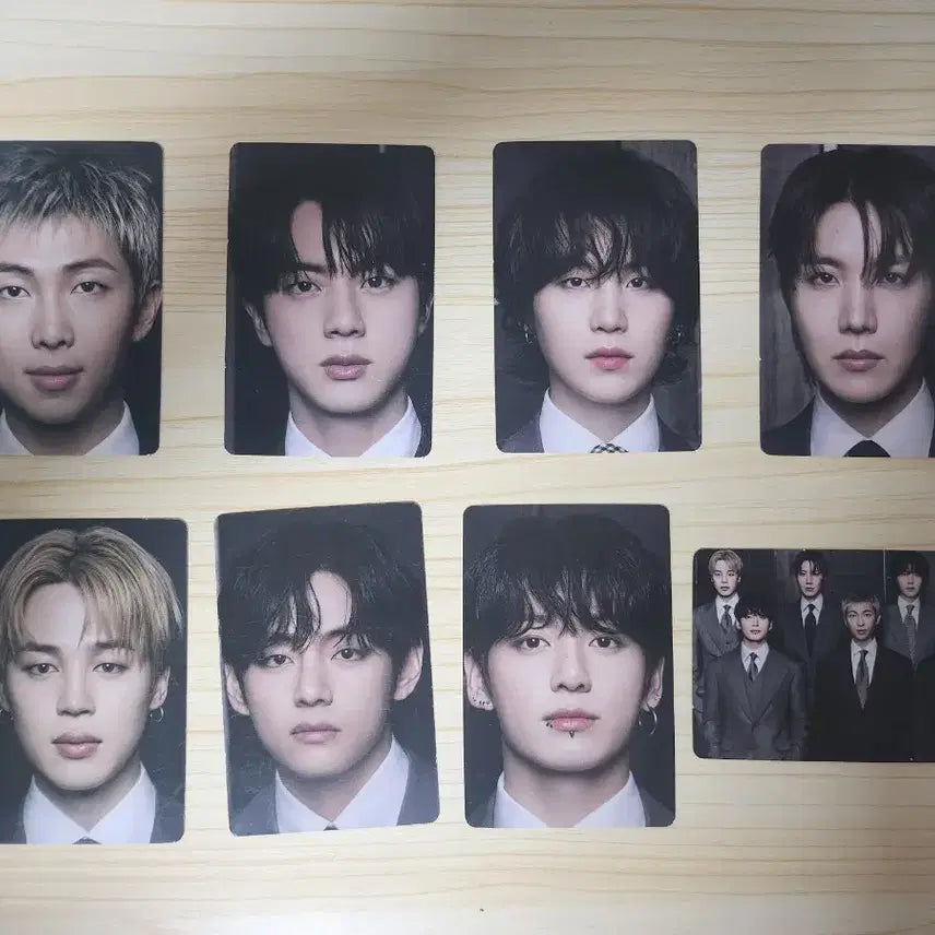 [BUNJANG] BTS Photocard Set (7 Members, Unsealed) / 방탄소년단 BTS 포토카드 7종 (개봉 후 개별슬리브)