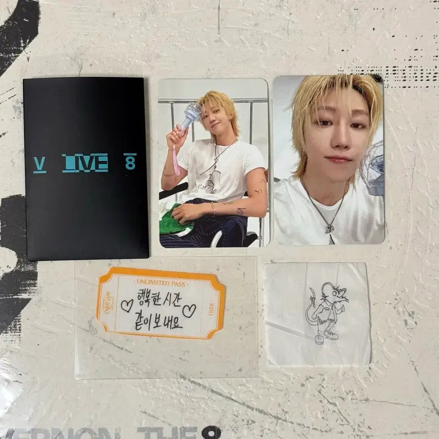 [BUNJANG] SEVENTEEN V8 Carat Zone The8 Photocard / 세븐틴 V8 캐럿존 디에잇 포카