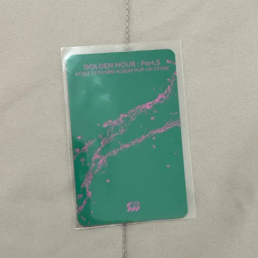 [BUNJANG] ATEEZ POP-UP Hongjoong Photocard / 에이티즈 팝업 홍중 포카