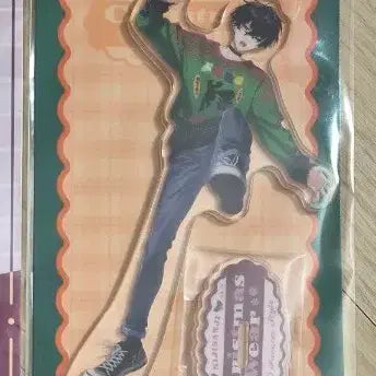 [BUNJANG] NIJISANJI Saiki Ittetsu Christmas Sweater Acrylic Stand / 니지산지 사이키 잇테츠 크리스마스 스웨터 아크릴 스탠드