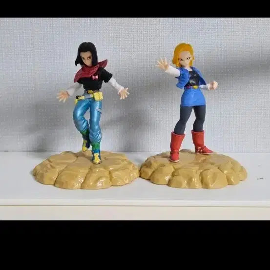 [BUNJANG] Dragon Ball Classic Figures No. 17 &amp; No. 18 Set / 드래곤볼 고전피규어 17호 18호