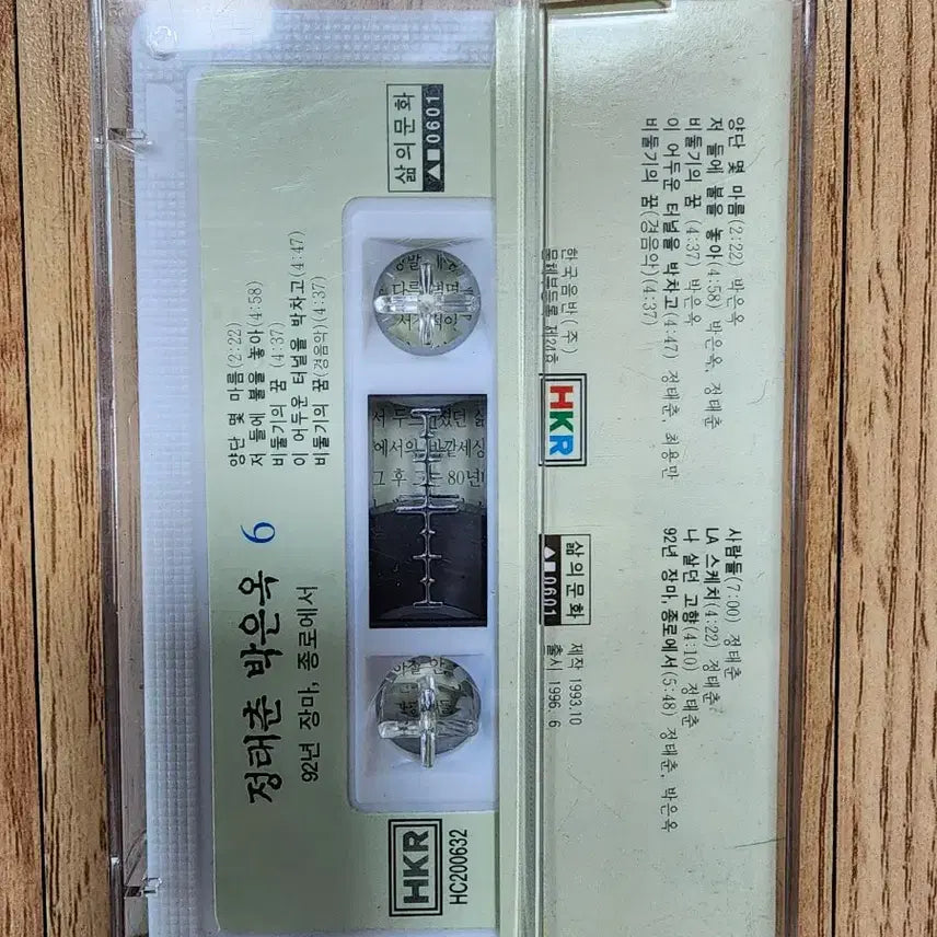 [BUNJANG] Jeong Tae Chun Park Eun Ok 6th Album Cassette Tape / 정태춘 박은옥 6집 카세트테이프