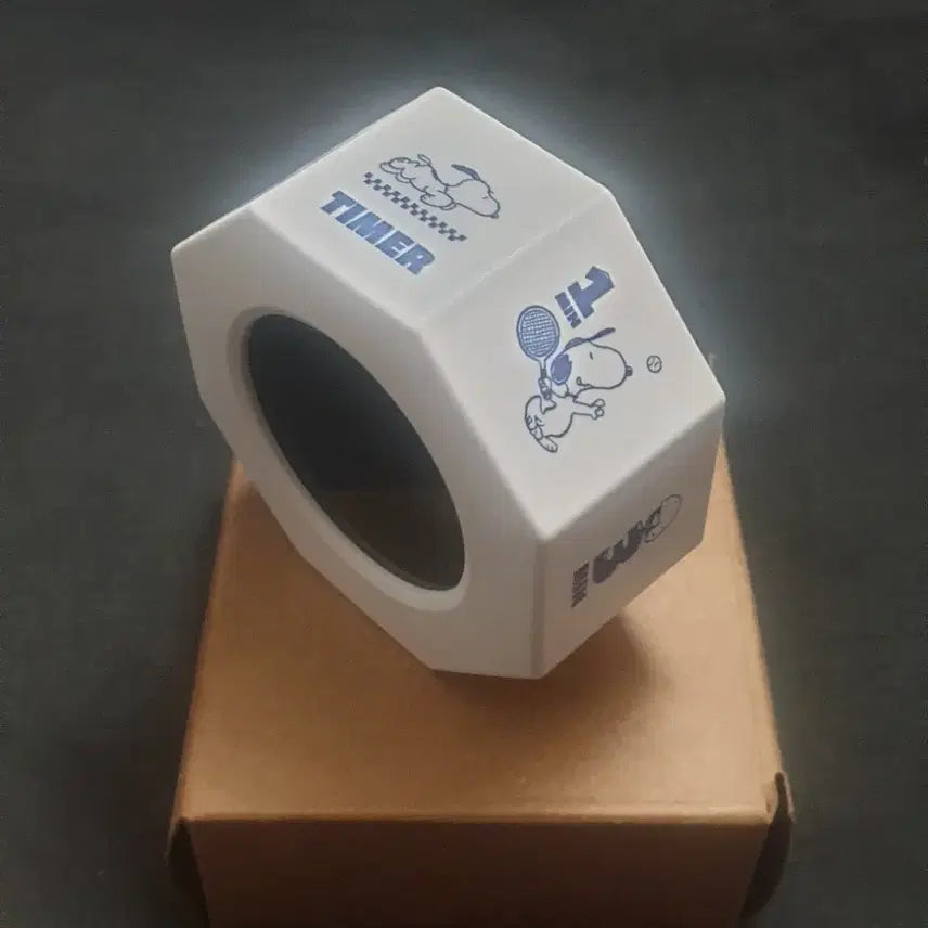 [BUNJANG] Snoopy Ramen Mug &amp; Octagon Timer Set / 피너츠,스누피,한정,굿즈,라면머그,타이머,새제품