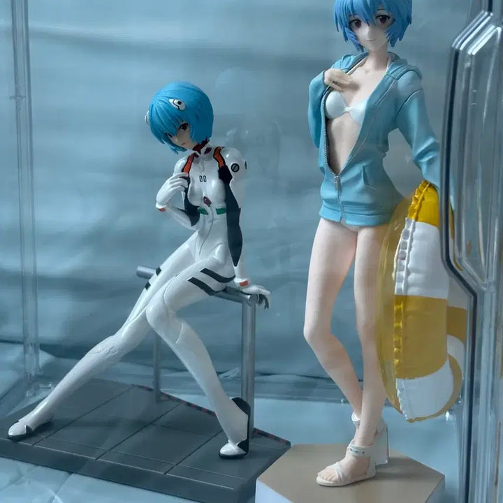 [BUNJANG] Evangelion Ayanaami Rei Pop Up Parade L Beach Queen LPM Figure Bundle Set / 에반게리온 아야나미 레이 팝업퍼레이드L 비치 퀸,LPM 피규어 일괄