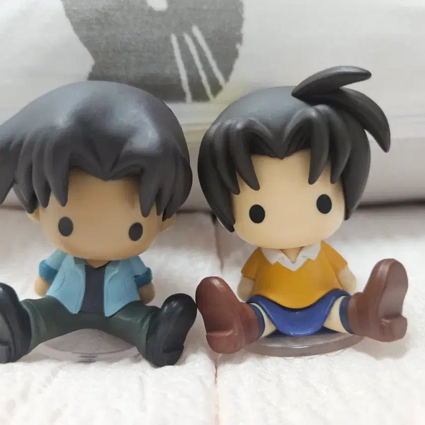 [BUNJANG] Detective Conan Heiji &amp; Kazuha Petal Doll Bundle Set / 명탐정 코난 헤이지 카즈하 페타돌 2종 일괄