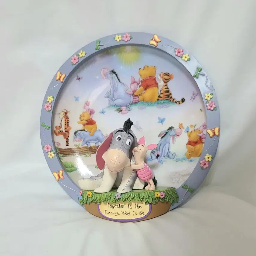 [BUNJANG] Disney Winnie the Pooh Eeyore 3D Plate / 디즈니 곰돌이 푸우 이요르 입체 접시