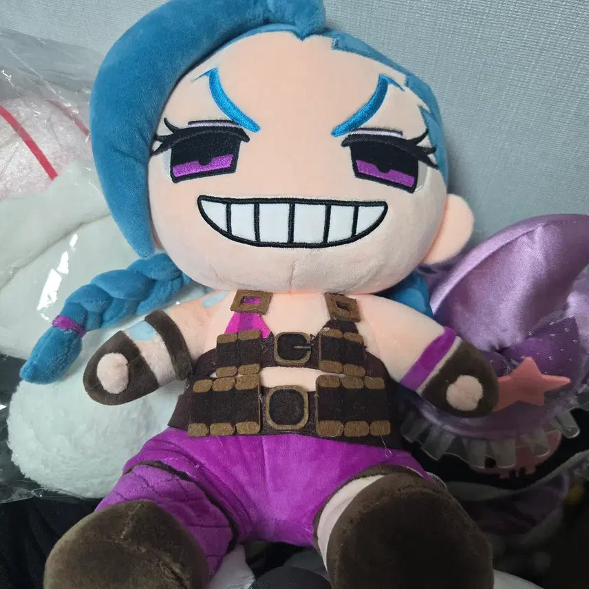 [BUNJANG] Jinx &amp; Timo Plush Dolls Set / 티모 ,징크스 인형