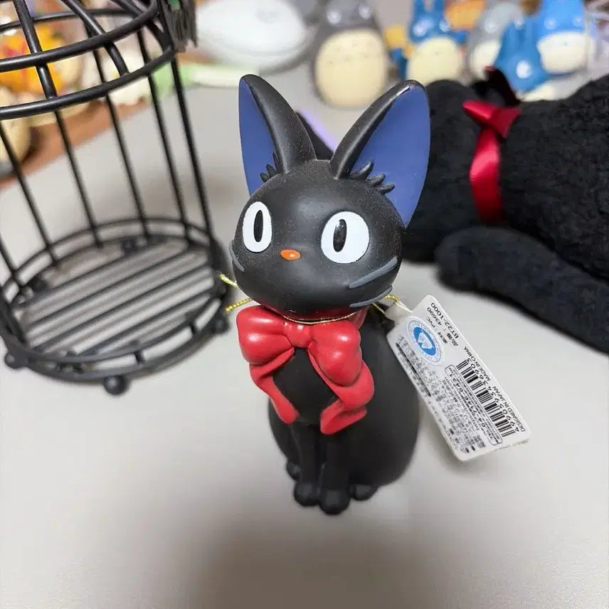 [BUNJANG] Ghibli Jiji Birdcage + Jiji Figure Set / 지브리 ) 지지 새장+ 지지피규어