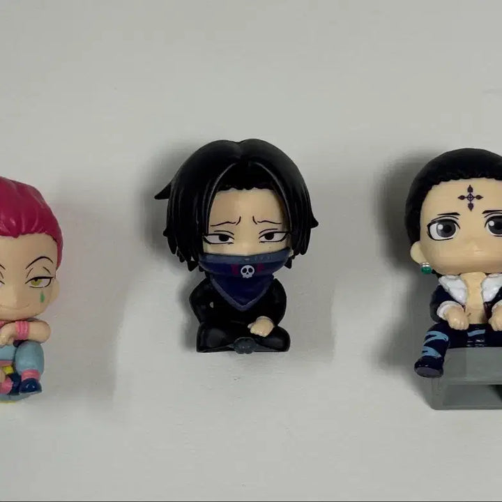 [BUNJANG] Hunter x Hunter Suwarasetai Figures - Bundle Set (Chrollo, Feitan, Hisoka) / 헌터헌터 환영여단 스와라세타이 피규어 일괄 클로로 페이탄 히소카