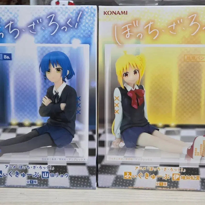 [BUNJANG] Konami Bocchi the Rock! Figures (Ryo, Nijika) - Set / 코나미 봇치 더 록! 피규어 (료,니지카)