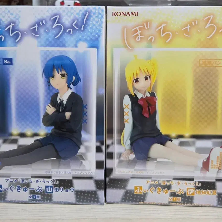 [BUNJANG] Konami Bocchi the Rock! Figures (Ryo, Nijika) - Set / 코나미 봇치 더 록! 피규어 (료,니지카)