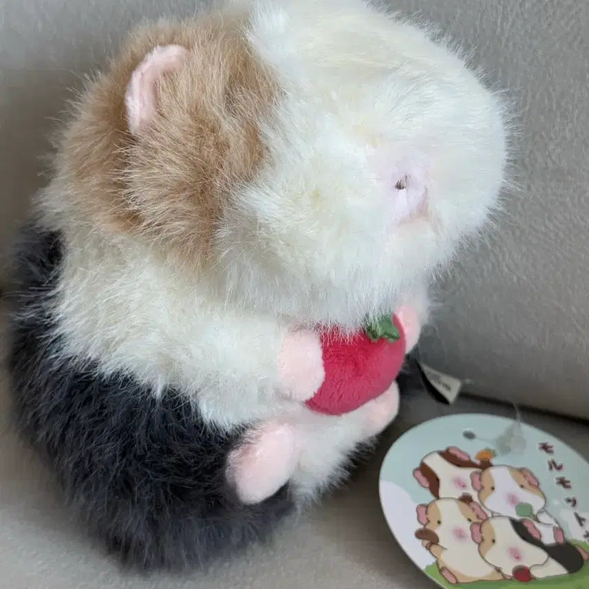 [BUNJANG] Morumotto-sang Vegetable Meal Keyring Plush / 데굴데굴 야채식사 모루못토상 키링 인형