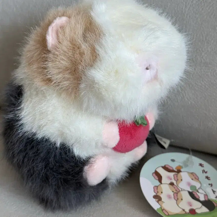 [BUNJANG] Morumotto-sang Vegetable Meal Keyring Plush / 데굴데굴 야채식사 모루못토상 키링 인형
