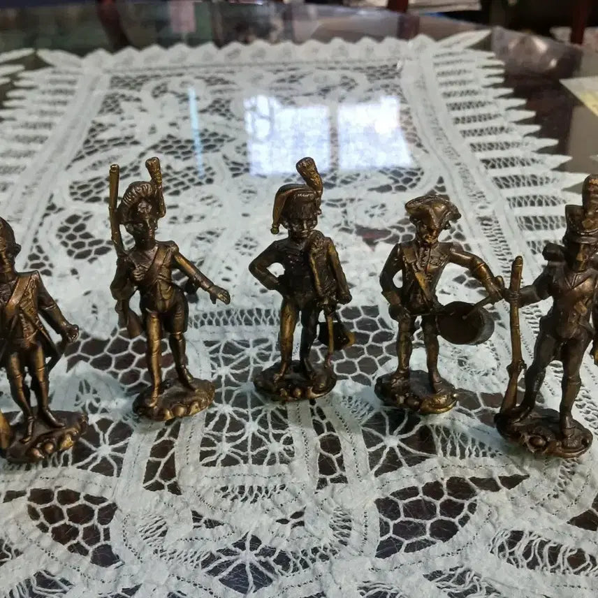 [BUNJANG] Korean Military Band Reproduction Sculpture / 5. 인조. 군악단. 적동재품