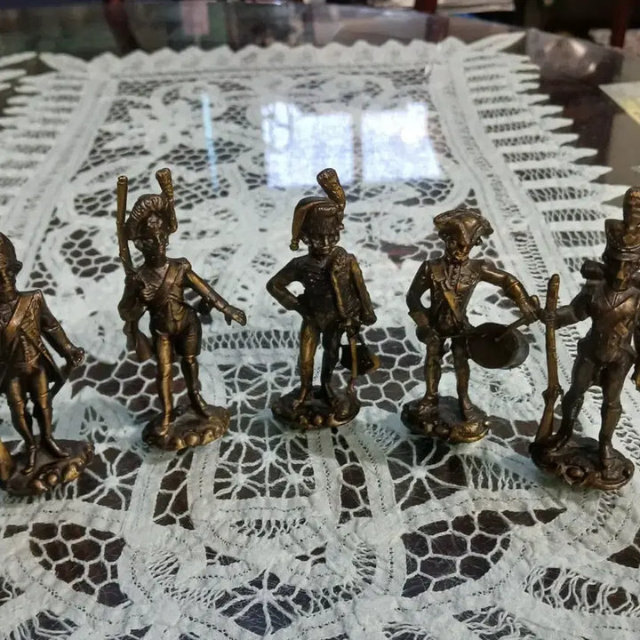 [BUNJANG] Korean Military Band Reproduction Sculpture / 5. 인조. 군악단. 적동재품
