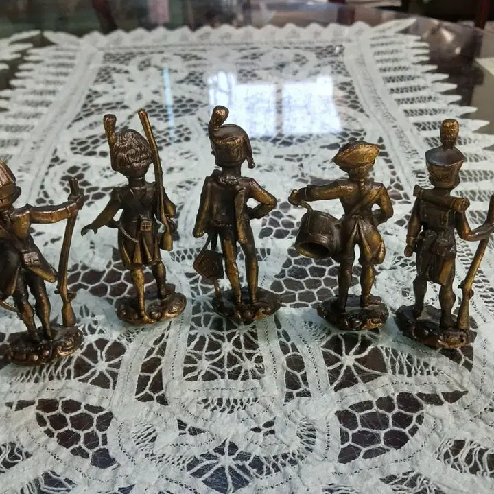 [BUNJANG] Korean Military Band Reproduction Sculpture / 5. 인조. 군악단. 적동재품