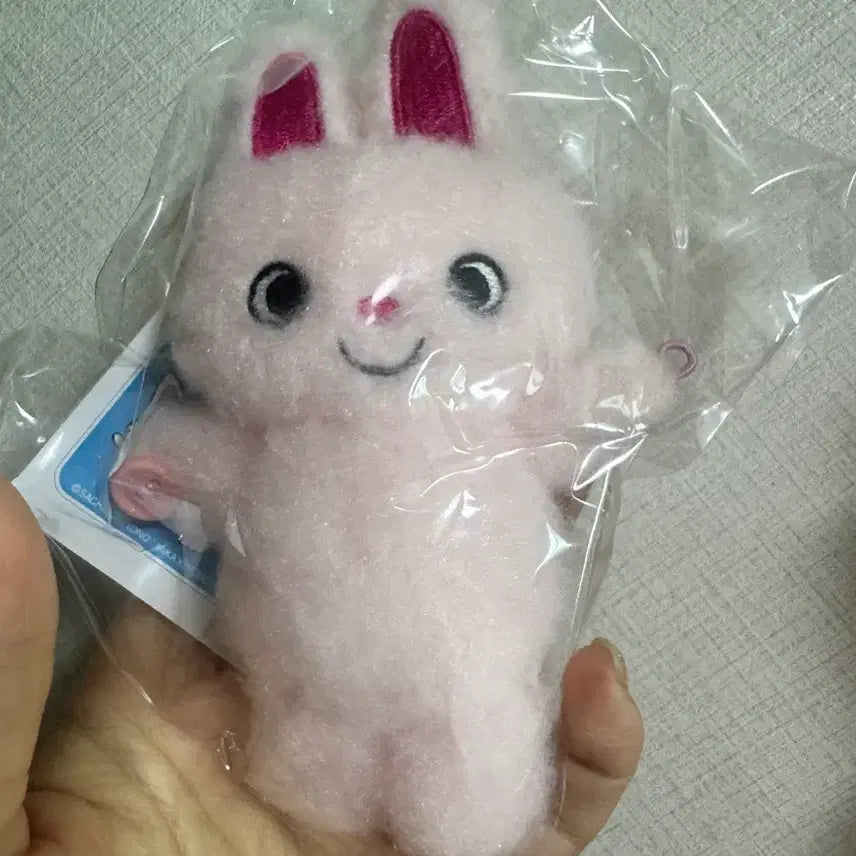 [BUNJANG] Notan Bossongi Japanese Authentic Pink Rabbit Plush Toy / 논탄뽀송이 일본제품