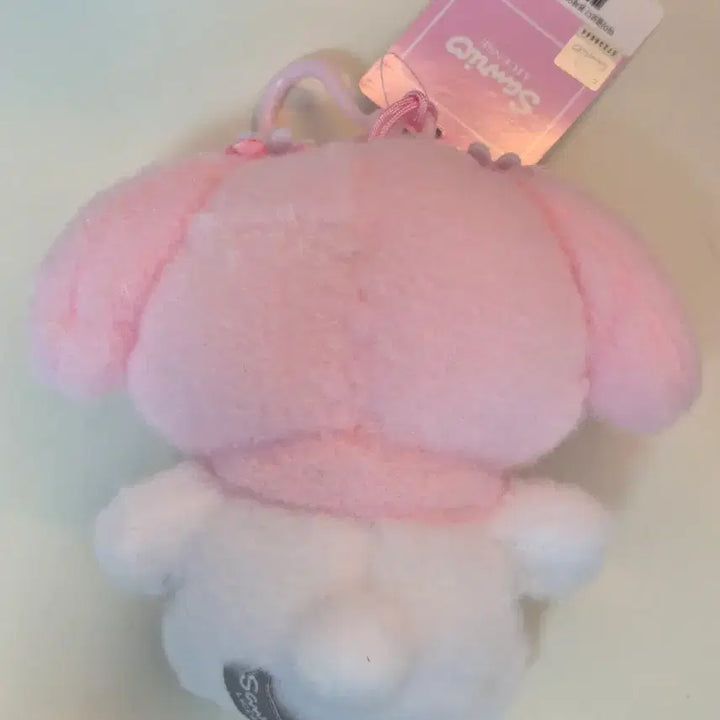 [BUNJANG] Sanrio My Melody Flower Check Doll Keyring / [새상품] 마이멜로디 플라워체크 인형 키링