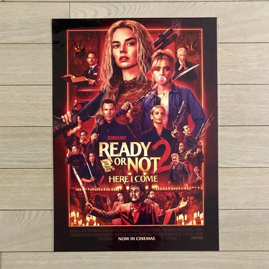 [BUNJANG] Ready or Not 2: Death Hide-and-Seek Original Movie Poster / [레디오어낫2: 죽음의 숨바꼭질] 오리지널 포스터